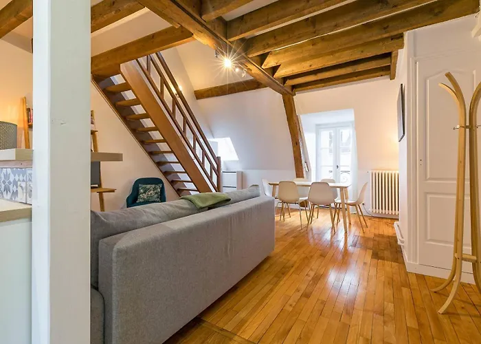 La Plume Aux Pieds Du Parvis Saint Jean Apartment *