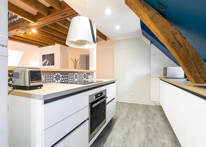 La Plume Aux Pieds Du Parvis Saint Jean Apartment *